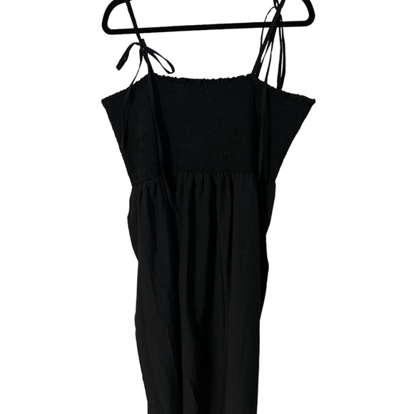 SHEIN Dresses & Skirts - A Shien black smocked dress n 2 XL